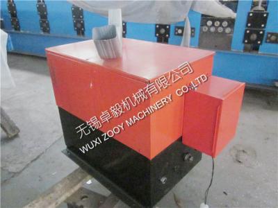 China Rainwater Downpipe Downspout Roll Forming Machine From 0.3mm To 0.8mm In Thickness for sale