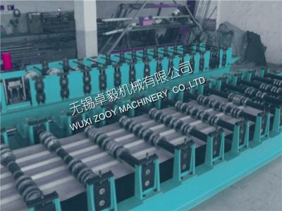 China Metal Roof Machine with Gear Box Driven,18-30m/ Min High Speed , 0.8mm Thickness for sale