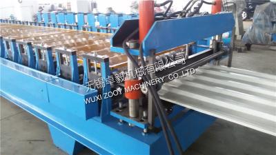 China G550MPA PPGI Aluminium Roof Panel Roll Forming Machine With Universal Joint 0-30m/min, 0.3mm - 0.8mm Thickness for sale