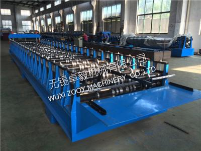 China Roof & Wall Panel Machine With 7.5KW Motor Driver, For 0.3-0.8mm Thickness Color steel Sheet for sale