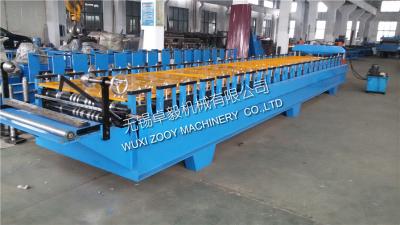 China Chain Drive Corrugated Long Span Roof Roll Forming Machine For Building Roof Construction for sale