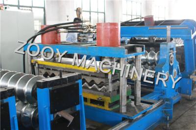 China 10 Tons Silo Making Machine Hydraulic Decoiler Big Containment for sale