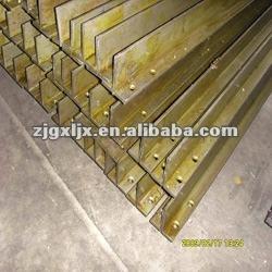 China 50mmx50mmx5mm Design-Cold Drawn Guide Rail/Elevator Part 45mx45mmx5mm Elevator Guide Rail for sale