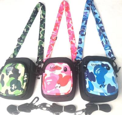 China 2021 New Bape Small Waterproof Camouflage Shoulder Bag For Women Men Unisex for sale