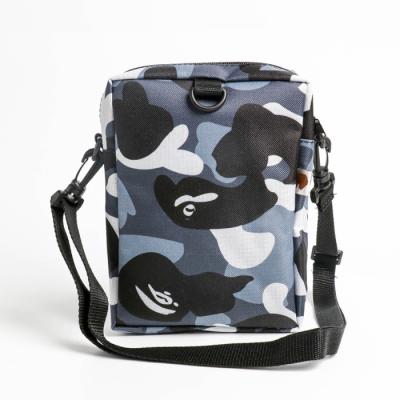 China Various Monkey Man Camouflage Brand Messenger Bag Small Backpack Waterproof Japanese Black And White Fashionable Fashionable Bag For Teens Men for sale