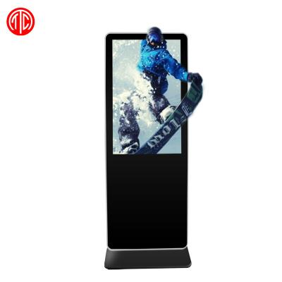 China 32 Inch Freestanding 3D Signage Indoor Digital Glass Player Advertising Display For Shopping Mall for sale