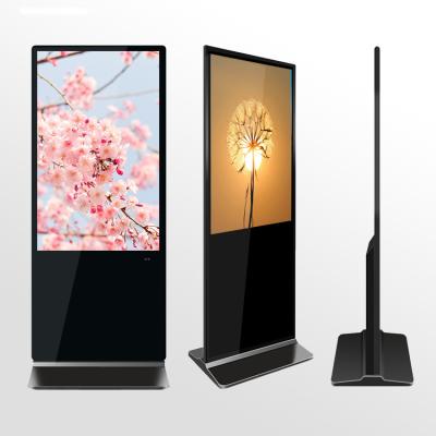 China indoor floor stand lcd monitor indoor usb meida player touch lcd signage kiosk digital display stand indoor lcd display floor for sale