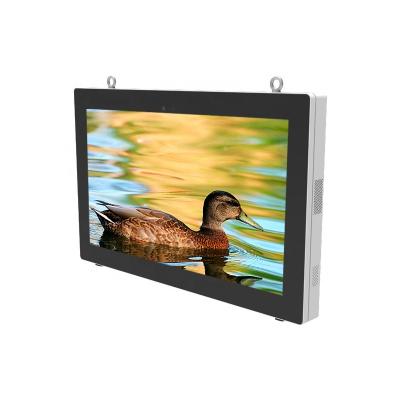 China Outdoor Waterproof Digital Signage Camera Monitor 55 Android Touch Screen Touch Advertising Display Outdoor LCD Display 50 ip65 for sale