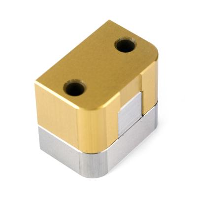 China Precision Steel Stock Mold Parts Mold Centering DLC ​​Coating Square Fixed Locator Positioning Block for sale