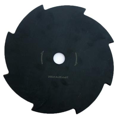 China Cutting YouHong 2022 8T 255MM Blade Brush Cutter Blade For Wholesale for sale