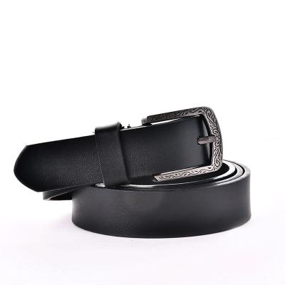 China Fashion.Casual.Business Retail Wholesale Crocodile Belt Genuine Cow Leather Black Genuine Leather Belt For Women OEM for sale