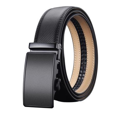 China Fashion.Casual New Design Brown Ratchet Men Custom Belts Leather Adjustable Automatic Belts Belt Accessories for sale