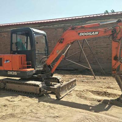 China Machinery Repair Shops Second Hand Crawler Excavator Doosan 35 Hydraulic Construction Equipment, Used Original Mini Excavator DOOSAN35 Korea for sale