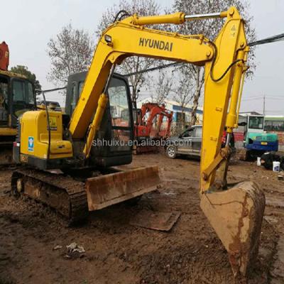 China Mini Digger HYUNDAI80 Korea Origin Cheap Price/Second Hand Crawler Hydraulic Excavator HYUNDAI80 Used Mini Machinery Repair Shops for sale