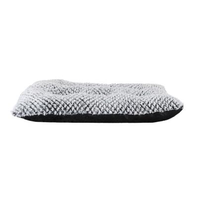 China Large Rectangle Pet Beds Non-Slip Breathable Fluffy Pet Nest Bed Plush for sale