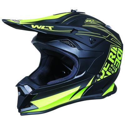 China MOTOCROSS HELMET WLT-166 OFF ROAD HELMET POINT Motorcoss helmet new model CERTIFIED for sale