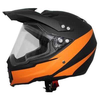 China Motorcoss new helmet dirt bike safety helmet wlt-128 cross style black helmet with sun visor for sale