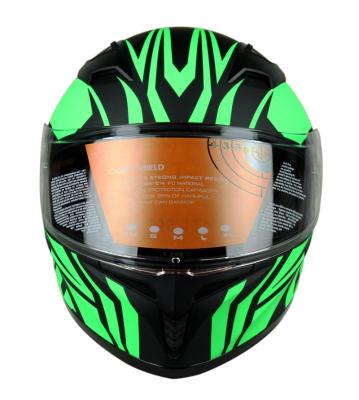 China High Quality ABS Dot Double Visor Full Face Helmet wlt-108 for sale