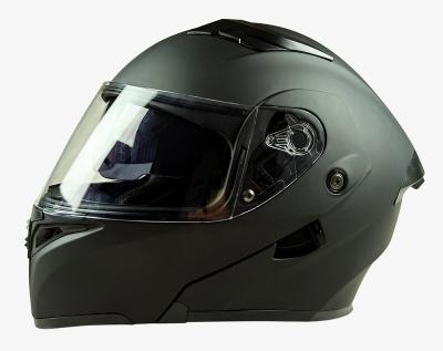 China ABS DOT Standard Flip Up Motorcycle Helmet With Led Light for sale