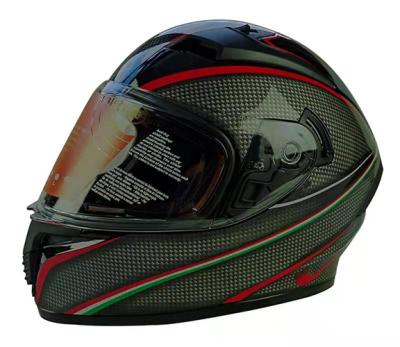 China Electric Helmet Double Visor Fashion Motorcycle Bike Full Face Helmets for sale