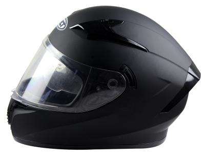 China Popular High Quality ABS Sun Visor Full Face Double Stitch Helmet for sale