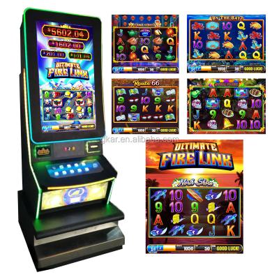 China High Standing Fun 43 Inch Vertical Slot Game Touch Screen 8 In A Fire Link With Touch Ideck Fire Link for sale