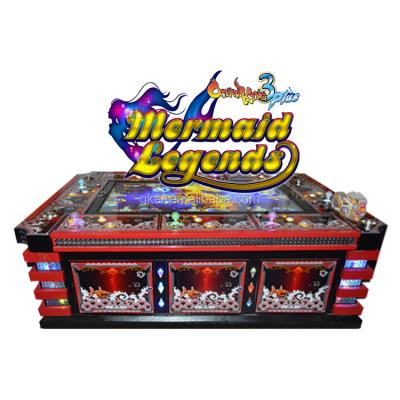 China Most Popular Monster King 3 Legends Plus King 3 Legends Ocean Mermaid Mini Fish Game Machine Monster Ocean Mermaid for sale