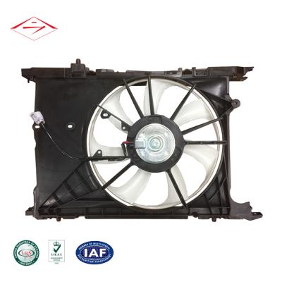 China Auto Parts Manufacturer Car Parts 16363-0N020 Radiator Condenser Auto Cooling Fan Motor For 07'~12' DIESEL STANDARD SIZE for sale