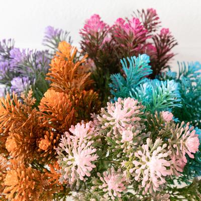 China Beautiful Best Selling Colorful Melaleuca Home Plant Green High Quality Artificial Melaleuca Outdoor Wedding Decoration for sale