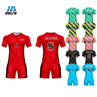 China Custom Made Simple Quick-drying National Brazil Italy Soccer Jersey Team Football Jersey Set 2020-2021 for sale