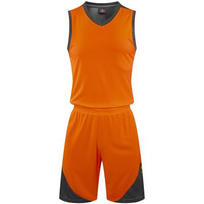 China Antibacterial Custom Your Own Team Basketball Uniforms Reversible Basketball Tank Top Set for sale