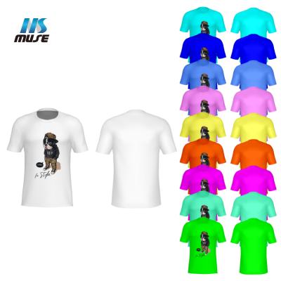 China Custom High Quality Anti-Wrinkle Screen Printing 100% Premium Cotton Custom T-Shirts Mask Tees T-shirt T-shirt for sale