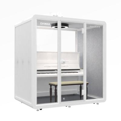 China Office Modern Professional Soundproof Portable Music Pod Practice Music Vocal Booth For Teacher Drum Booth Piano Booth Using for sale