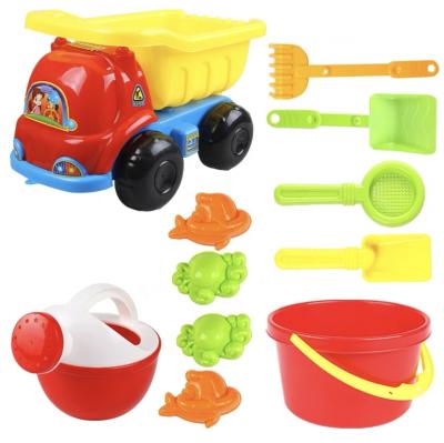 China Interesting Plastic Beach Toy Wholesale Kids Beach Sand Toys Set Children Sand Shovel Summer Outdoor Toys for sale