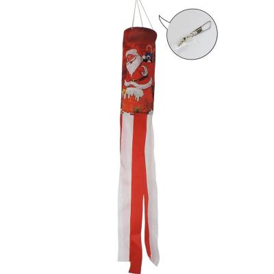 China Free Sample Polyester Christmas Hanging Kites Wind Up To Bang Small Windsocks for sale