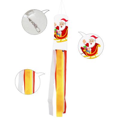 China FLYING All New Custom Design Marry Christmas Custom Windsock Logo Snowman Windsock Wind Sock for sale