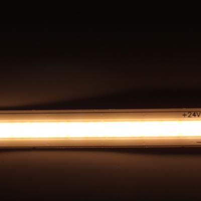 China Desktop Luxury COB Strip Light Flexible Led Waterproof Backlight DC12/24v 10w/m TV for sale