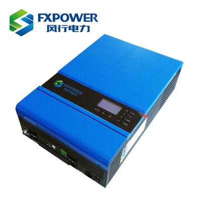 China Solar Powered Equipment Off-grid DC To AC Pure Sine Wave On And Off Grid 1 Phase Hybrid Inverter With Charger 5000w mppt 80a for sale