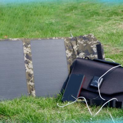 China High Demand Smartphone.camera.psp.some Laptop Folding Solar Panel Waterproof Outdoor Charger with 2 USB Ports for Mobile for sale