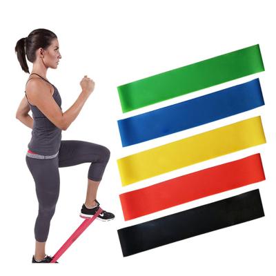 China Fashion Elastic Booty Glute Latex Sports Gym Yoga Loop Resistance Hip Bands Eco-friendly for sale