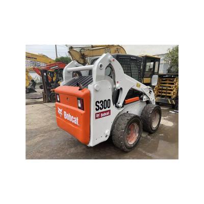 China Other BEST USED SALE BIGCAT S300 HIGH QUALITY SKID LOADER STEEL WHEEL MINI LOADER MADE IN 2018 for sale