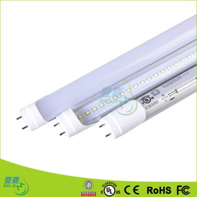 China 2ft / 4ft LED T8 Tubes , 10W / 18 Watt Cold White 5500k Indoor LED Light Tubes for sale