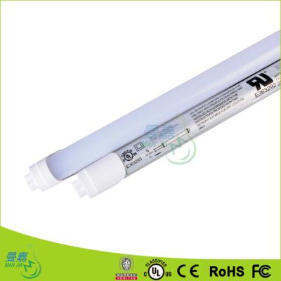 China 18watt tubo del alto brillo T8 los 4ft LED para la iluminación del hotel, blanco caliente 2700k en venta