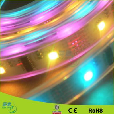 China Luces de tira llevadas flexibles blancas calientes de la cinta, iluminación llevada 5050/3528 de la cinta de SMD en venta