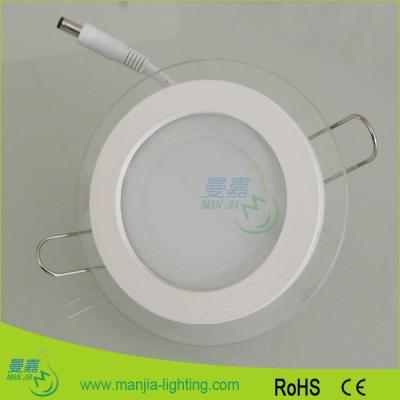 China Long Life Ip44 6w Led Recessed Ceiling Panel Lights , Φ100×H38 for sale