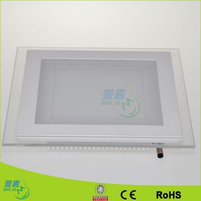 China SMD5730 6w Square Led Ceiling Lights Of Shining Outfit Glass for sale