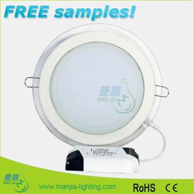 China High Lumen 12W Round LED Recessed Ceiling Panel Lights Environmentally Friendly for sale