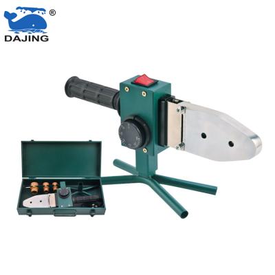 China Factory direct sale HDPE pipe heating plate HAND welding machine pipe welder sockets electrical plastic pluming from building material stores DAJING for sale