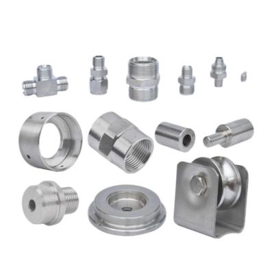 China Factory Supply OEM Precision Aluminum Custom Turning CNC Machining Stainless Steel Aluminum Threaded Tube Small Metal Parts for sale