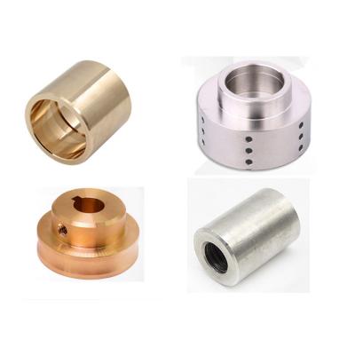 China Aluminum Factory OEM Customized CNC Aluminum Alloy Stainless Steel Fabrication Precision Machined Machining Spare Parts Turned Metal for sale